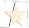 500 Pcs Wooden Star Cutouts – 1 Inch Unfinished Wood Pieces for Crafts, Patriotic Projects, Memorial Day, Independence Day & 4th of July Decorations